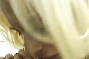 My skillful golden-haired seductress knows well sexy to suck