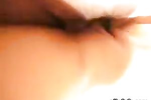 Awesome oral stimulation from hot and ramrod hungry floozy with valuable love melons