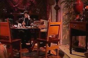 Horny and messy brunette hair whore with nice body acquires screwed