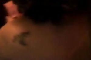 SSBBW wench sucks my large dark weenie with great excitement