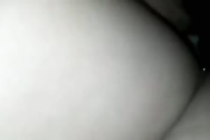 I have a fun banging my barefaced girlfriend's arsehole from behind