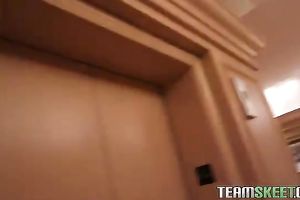 Super sexy blond babe acquires nude in her bedroom getting willing for sex