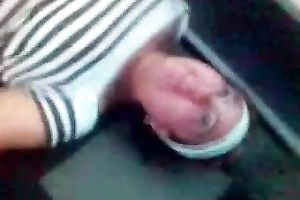 Banging juvenile latin chick with stacked booty in the bus