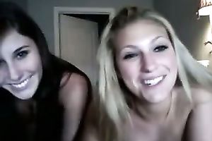 Playful and hawt cam models with palatable milk sacks are masturbating for me