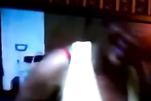 Chubby ebony milf toys her cookie to agonorgasmos in webcam solo