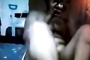 Chubby ebony milf toys her cookie to agonorgasmos in webcam solo