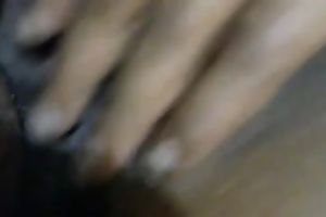 My dark GF acquires her poontang properly drilled by me