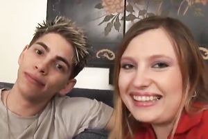 Campus whore makes her recent paramour eat her enjoyable cunt