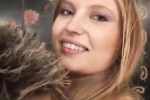 Campus whore makes her recent paramour eat her enjoyable cunt