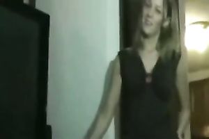 Homemade solo with me demonstrating my pants and brassiere