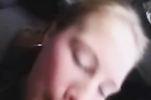 My fuckable blonde sweetheart acquires a protein facial mask