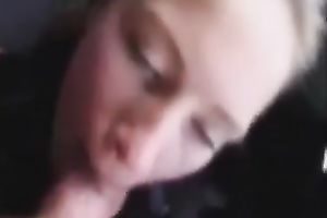 My fuckable blonde sweetheart acquires a protein facial mask