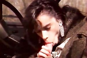 Glamorous breasty beauty acquires her curly backdoor screwed hard