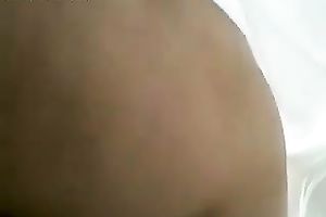 Camera captures her fine hot arse underneath her short petticoat