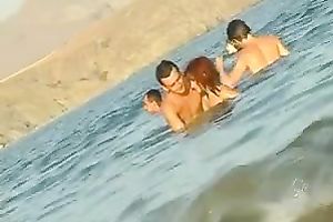 Stunning spy webcam episode filmed on a undressed beach by me