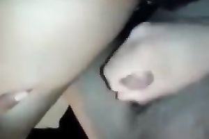 My dark brown ex GF sucks my knob previous to taking it in her muff