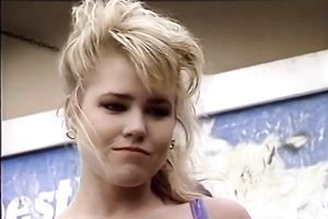 Horny males attacked face hole and saggy slit of titles bitchy blondie