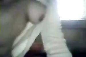 Watch my hawt girl showing off her luscious derriere and cookie