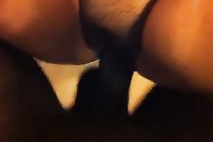 My beefy dark 10-Pounder in the wicked fur pie of my colleague