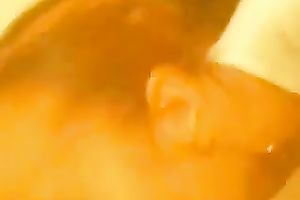 Trashy nympho sucks my wet weenie greedily until I cum on her face