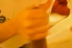 Trashy nympho sucks my wet weenie greedily until I cum on her face