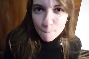 My GF likes to engulf a wang and this babe wishes juicy and impure facial