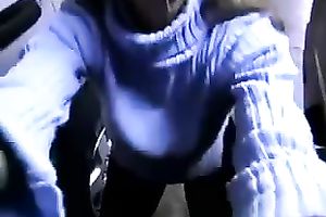 Cum-addicted slut is giving me a valuable oral-sex at the parking lot