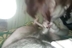 Redhead Russian milf cumslut can't live without to be filmed during sex