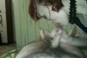 Redhead Russian milf cumslut can't live without to be filmed during sex