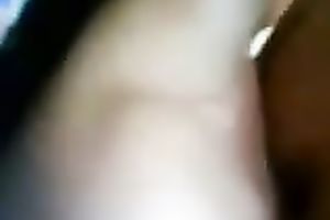 My cute Malay brunette bounces on my erected cock