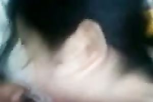 My cute Malay brunette bounces on my erected cock