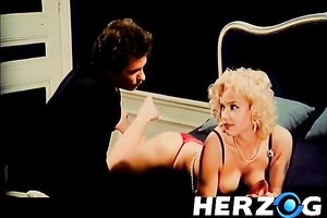 Wanton ladies with hot bodies show striptease at the party