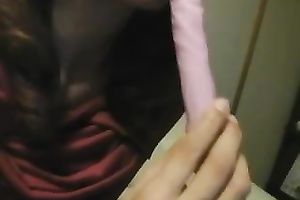 My Japanese cheating wife in nylons pleases herself with vehement toying