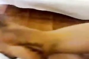 Hot and sultry non-professional Indian milf slutty wife in couch teasing me