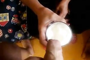 Masked trollop cant wait to drink my sticky cum