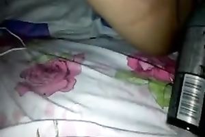 Slutty Married slut is doing this freaky thing with an antiperspirant anew