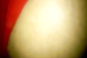 Slutty Married slut is doing this freaky thing with an antiperspirant anew