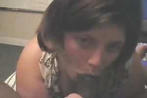 My neighbor's BBC slut knows how to appreciate my large dark rod