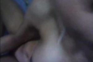 Crazy camwhore with large wobblers strokes her pussy like guitar for me