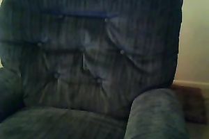 Webcam solo with me fingering and toying my hairless fur pie