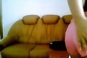 Stunning sweetheart with divine body rubs her hot naked body in web web camera