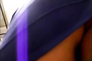 It's hawt to not wear underclothing and this mother I'd like to fuck inadvertently shows us her cum-hole