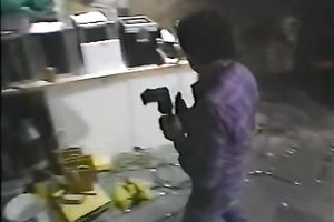 Naughty blondie pleases herself and some fellow resolves to join her