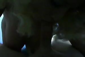 Curly-haired golden-haired milf doesn't desire to stop engulfing my weiner