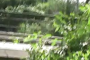 big beautiful woman redhead with biggest titties masturbates for me outdoors