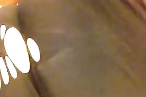 This lewd brunette hair with thick pussy loves fondling her melons