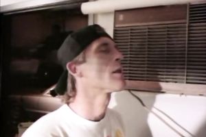 Attentive golden-haired honey gives a head to her lascivious boyfriend