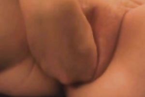 Awesome homemade video with me finger-fucking my fleshy cum-hole