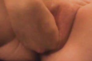Awesome homemade video with me finger-fucking my fleshy cum-hole