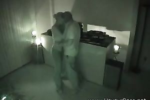 Blonde prostitute makes out with a chap in hidden livecam movie